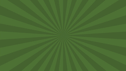 Green Radial Burst Background Graphic Design Element for Presentations and Creative Projects with a Vintage Retro Vibe Providing a Sense of Energy