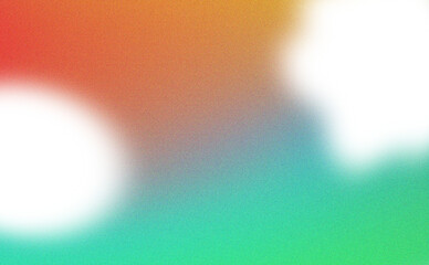 Abstract gradient blurry colorful background with textured dots overlay