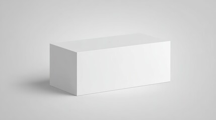 Fototapeta premium rectangular. Minimalist rectangular object with glossy finish, showcasing contemporary design on a neutral backdrop. product launch decks
