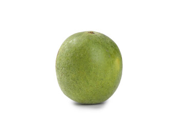 Fresh Luo Han Guo Monk Fruit from Guilin China on White Background