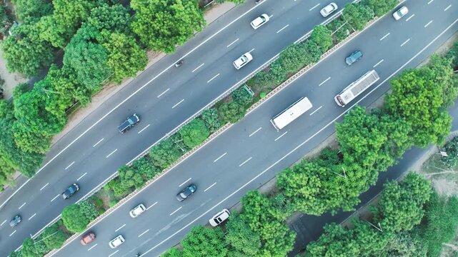 Drone Footage Flying Past Classic Amusement Park Rides at a Festival Fair
