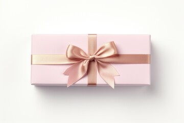 A mini long gift box white background anniversary.