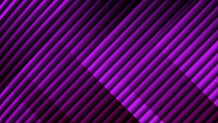 An abstract dark purple background with a modern geometric ribbed texture and dynamic lines