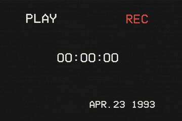 Retro VHS Overlays