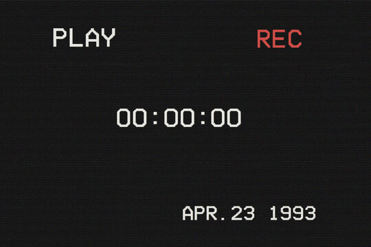 Retro VHS Overlays