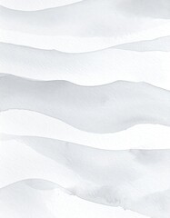 Fototapeta premium Abstract layered, wavy, light gray lines on white background