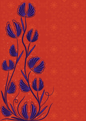 Stylised Floral Background
