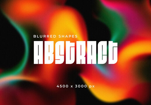 Abstract Blurred Shapes