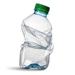 Crushed plastic water bottle (1)
