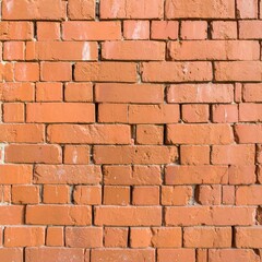 Fototapeta premium Close-up of a weathered brick wall
