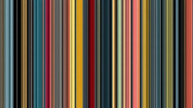 Abstract Colorful Vertical Bar Code Striped Seamless Digital Texture Background