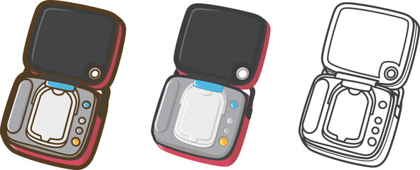 AED（自動体外式除細動器）内部