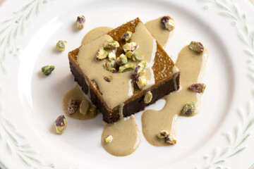 dessert brownie Dubaï