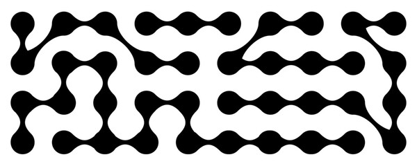 Connect dot geometric pattern. Neural metaball connections bg, science abstract wallpaper