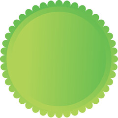 Circle green organic logo