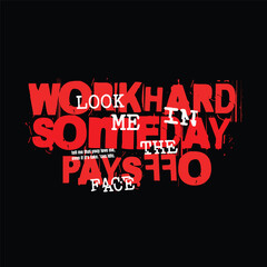 Modern Streetwear Typography T Shirt Design