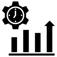 Efficiency Increase glyph icon