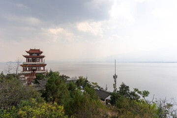 Tianjing Temple at Luoquan in Dali, China