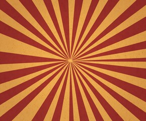 Retro sunburst graphic: A retro-style sunburst graphic with radiating rays in vibrant hues, perfect for adding a touch of vintage flair to any design. 