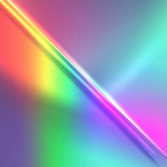 Image of a vibrant colored background with a diagonal stripe in the middle of color, digital art, copyspace
