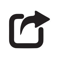 External Link Icon. Vector illustration eps 10