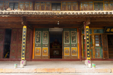 Guanyin Pavilion at The Dali Tianjing Pavilion Scenic Area in Dali, China