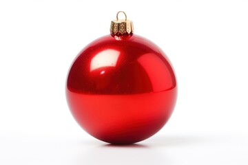 Christmas ornament white background illuminated.