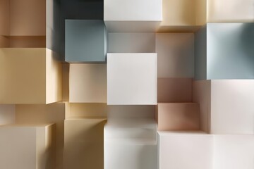 abstract background with cubes