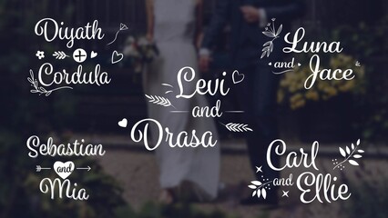 Elegant Wedding Titles