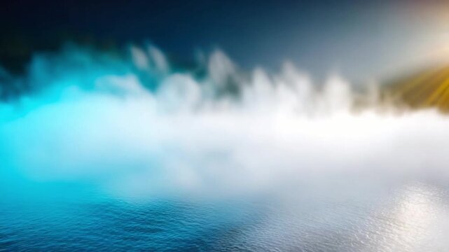 Abstract Aquatic Dreamscape: An ethereal abstract captures the dance of water and light, transforming into a world where the boundary between reality and imagination becomes blurred.