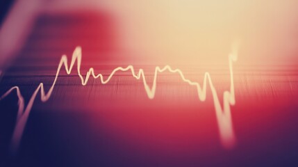 Understanding stock market trends through fluctuating graphs in financial analysis