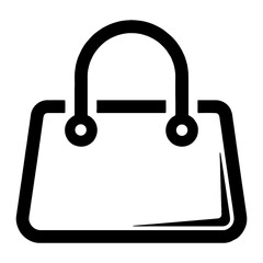 shopping bag icon vector illustration