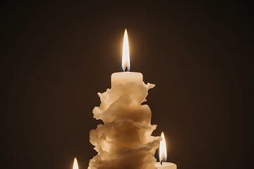 candle in the dark