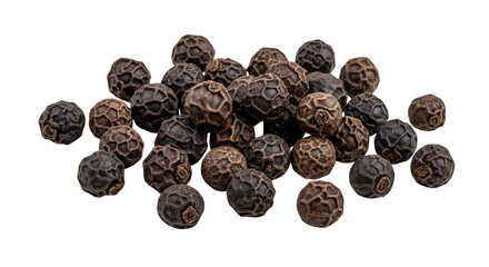 Obraz premium Black Peppercorns Closeup Macro Shot
