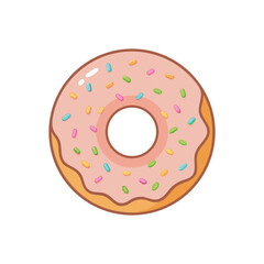 donut with sprinkles