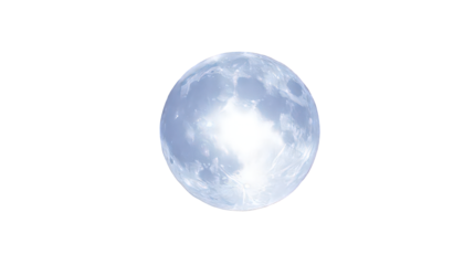 Full Moon in a Dark Sky