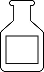 Laboratory Glassware Icon Featuring Beakers, Flasks, Test Tubes, Scientific Equipment, Chemistry, Experiment equipment, Research, Conical flask icons and Education Symbols in Modern Vector Style,