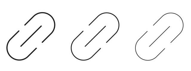 Link icon for web. simple element illustration with editable strokes