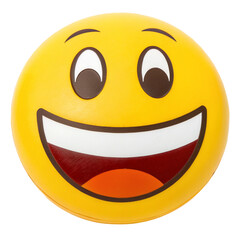 Smile Emoji isolated on transparent background  
