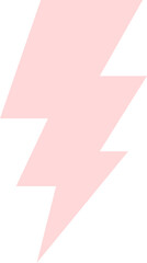 Solid Lightning Bolt Vector Icon Set - Energy, Power, and Fast Speed