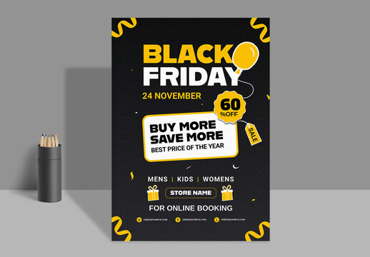 Black Friday Flyer Design