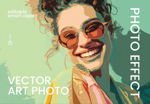 Vector Art Photo Effect