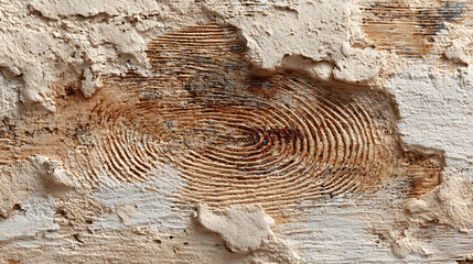 Beige and Cream Clay Texture with Finger Smears