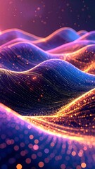 Abstract wavy texture