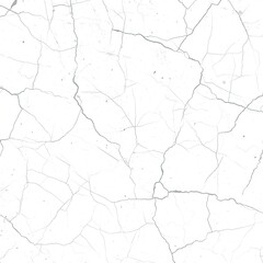 Abstract pattern of cracked white surface