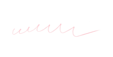 Hand drawn pink pencil lines, circles, stripes and squiggly lines on transparent background.