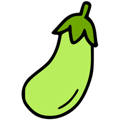 eggplant vector illustration