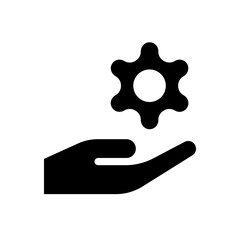 Hand Settings Icon