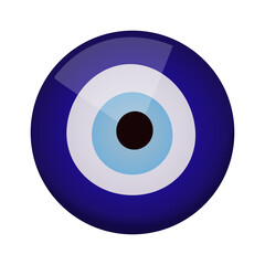 Nazar Amulet Evil Eye Vector Icon