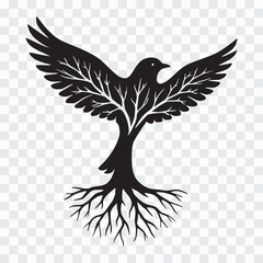 Tree of Life Bird Silhouette